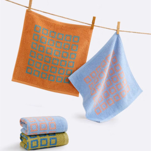 Gold cotton square adult A standard breathable 06KA0358A household face absorbent wholesale 35*34.5