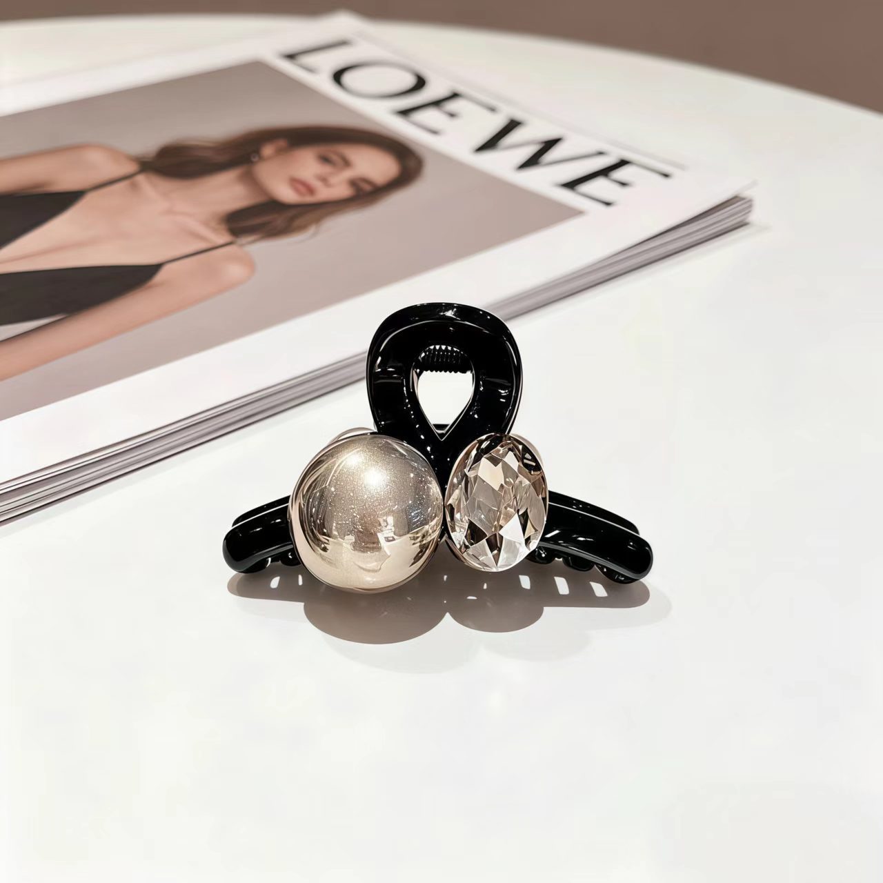 37# 진주 라인석 [4.5cm]