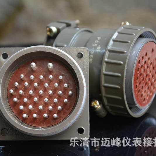 专业 P55-35芯粗航空插头连接器 防水多芯航空插头系列