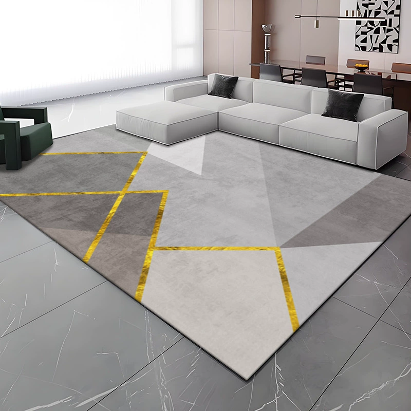 Modern non-slip carpet for living room, simple and elegant design