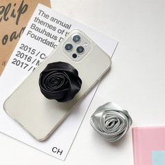Air bag holder Korean ins style rose flower niche simple air cushion mobile phone case holder mobile phone ring buckle creative