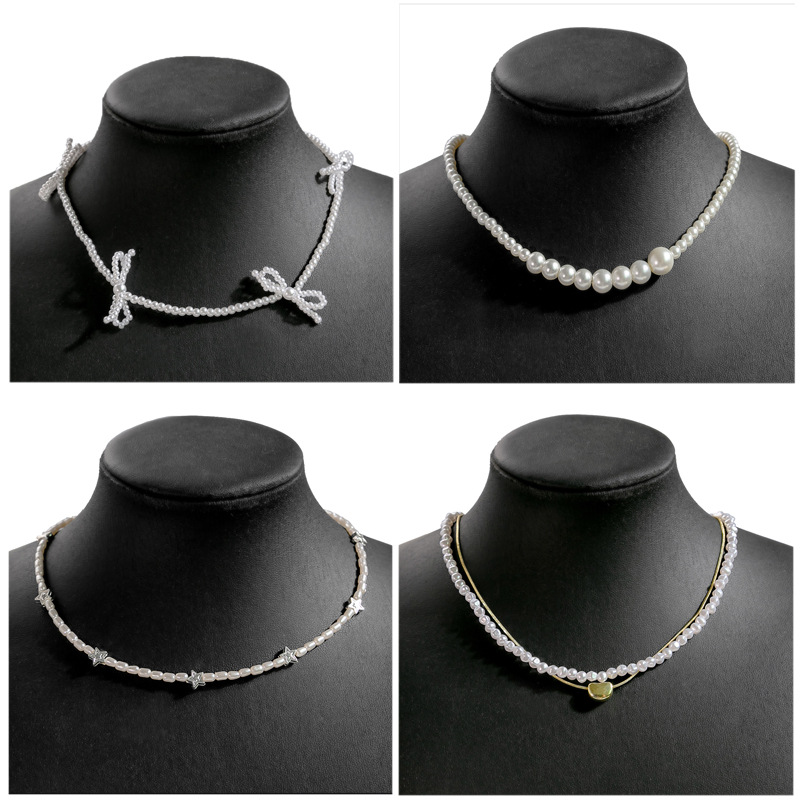 Minimalist Layered Necklace In Delicate Chains For Quiet Luxury_voghion.com