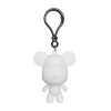 Douyin same fluid bear keychain handmade DIY fluid bear pendant princess bear keychain white embryo hair