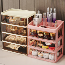 桌面收纳盒学生ins文具手账神器箱化妆品柜宿舍书桌抽屉式置物架