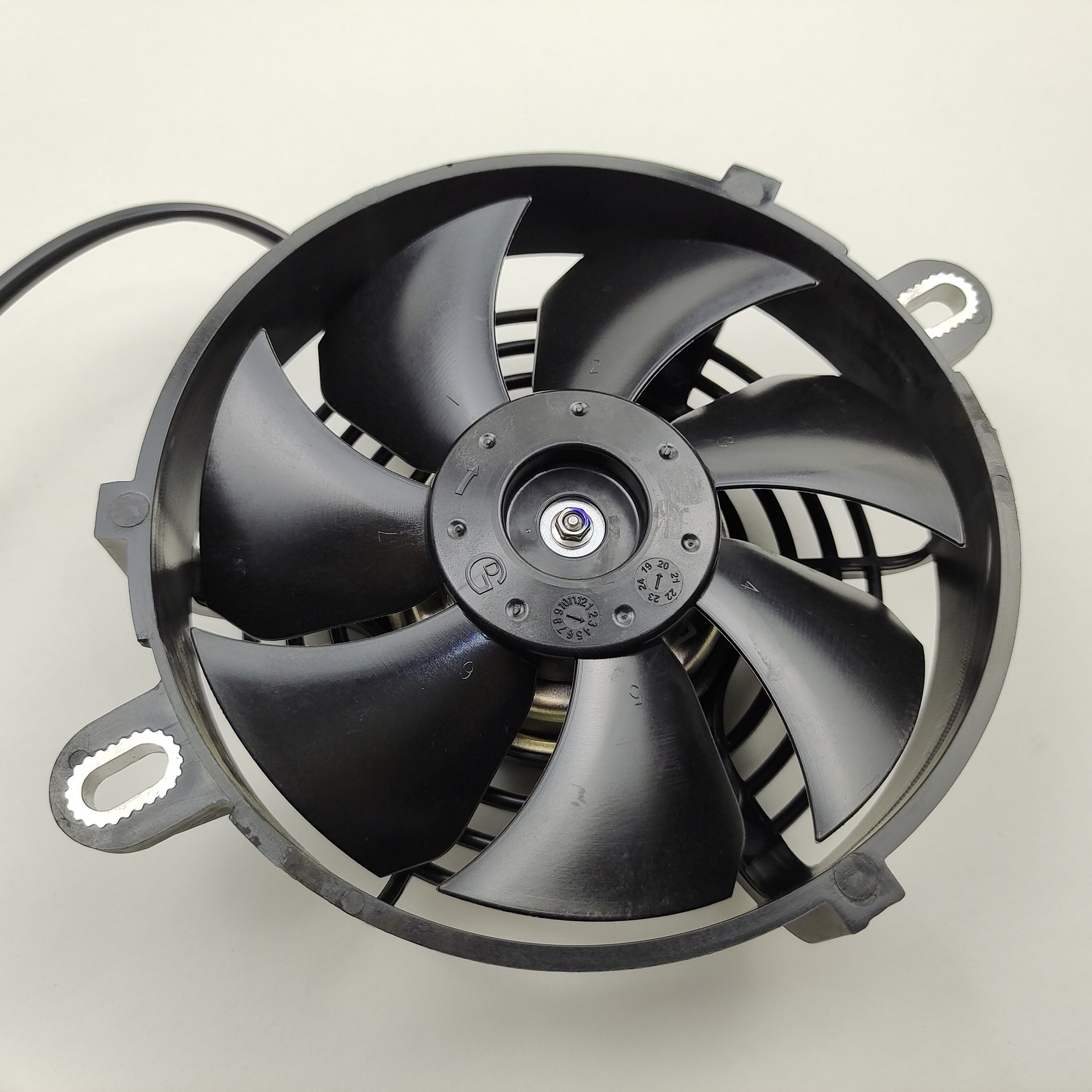 Yibaike off-road motorcycle water-cooled oil-cooled radiator fan motor 5 inch 12V silent