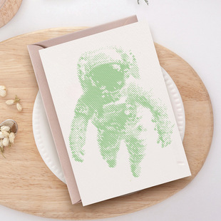 Creative Pattern Astronaut Template Cross-Border Hot-Selling Painting Hollow Template Wall Painting Handbook Decoration Masking Wholesale
