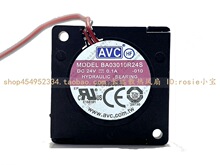 全新AVC 3CM 3010 小鼓风机 BA03010R24S 24V 0.1A 散热风扇