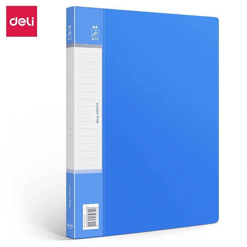 델리 5341 5342 폴더 사무실 관리 포켓 롱 홀딩 회의 클립 두꺼운 파일 도매