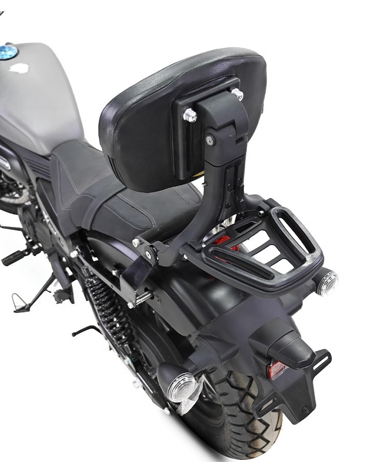 Muscle car Wolf applicable to saikelon RA250 multi-function folding backrest adjustable backrest modified tail shelf tail