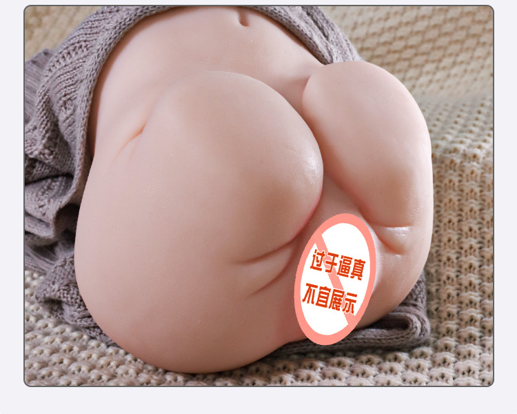 Jiuai Manual Butt Mold Male Masturbator TPE Half-Body Erotic Toy — detail image 11