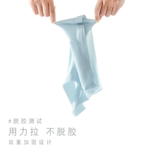 Shangpin Anxin Generation Large Size Ice Silk Seamless Aunt Sleeping Bra No Wires Sports Vest Women's Seamless Underwear