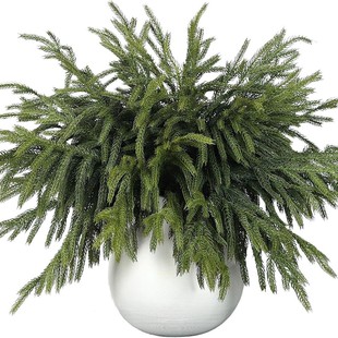 Amazon Decoration Cross-Border Pine Needle Arrangement Pine Christmas Amazon Decoration Cross-Border Atmosphere Simulation Artificial Green