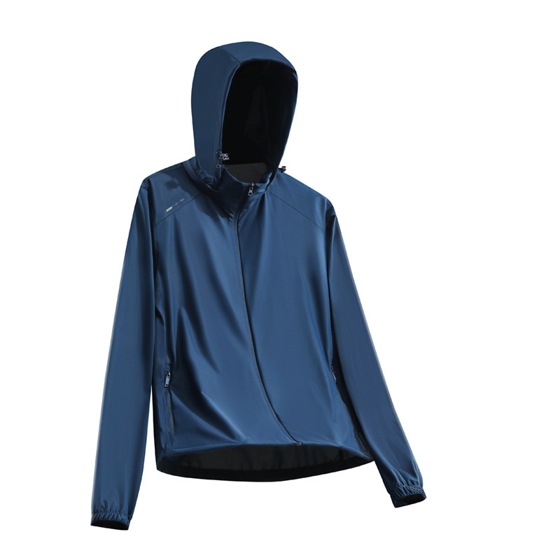 2024 verano nuevo deportivo al aire libre pareja de moda seda de hielo ropa de protección solar hombre impermeable transpirable luz anti-UV