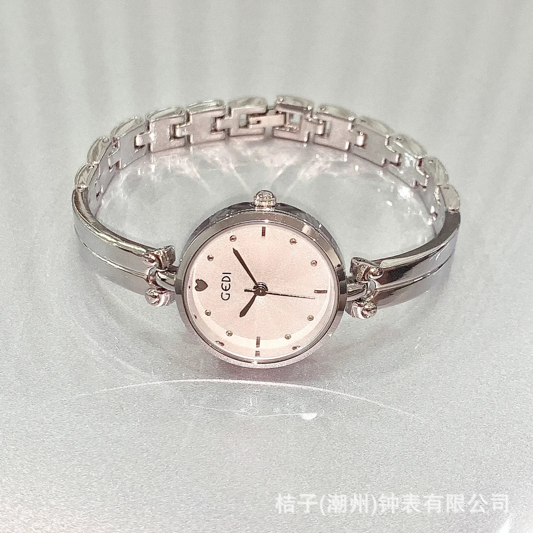 Gedi Fashion Bracelet Watch for Women, Simple Retro Versatile Temperament Trendy Chain Bracelet Watch, Fresh Style for Female Students