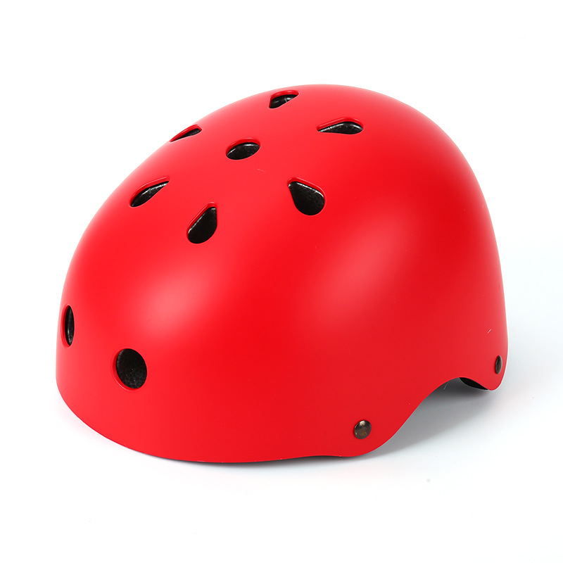 Casco de tablero de patinaje sobre ruedas al aire libre, tamaño ajustable, casco de conducción para niños de primaria, ventilación ABS, transpirable y anti-caída
