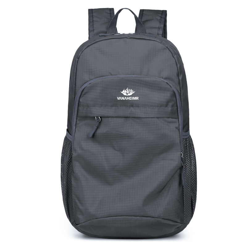 Mochila Mochila para estudiantes de viajes al aire libre Mochila plegable ligera Mochila de gran capacidad anti-salpicaduras Bolsos de moda para hombres y mujeres