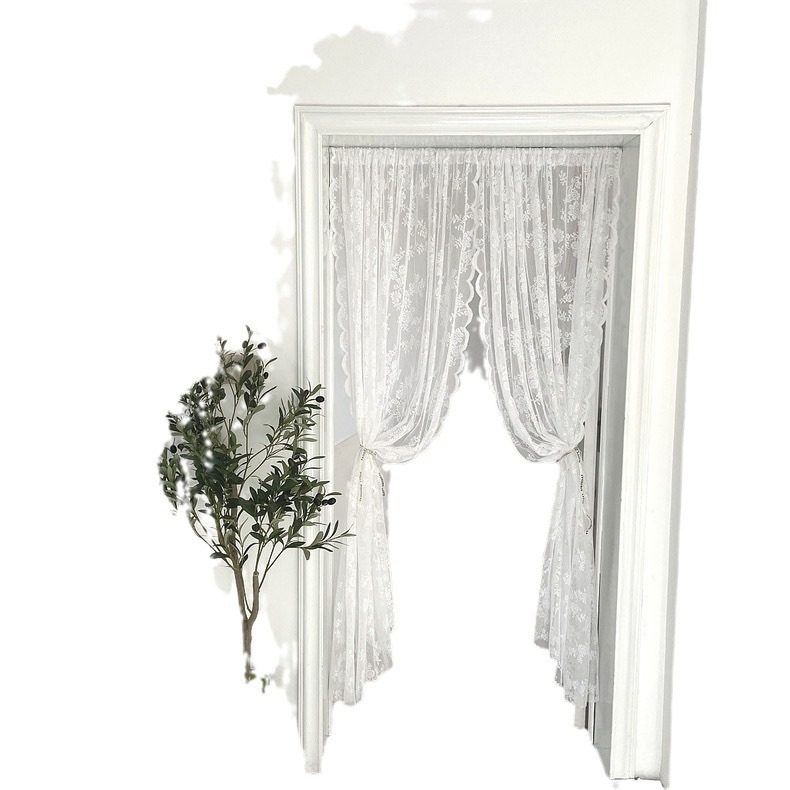 Las cortinas de encaje TEMU se envían en stock, las cortinas de las ventanas de encaje blanco transfronterizas, las cortinas de las puertas, las cortinas de las cortinas, los fabricantes de las cortinas de las cortinas de las ventanas