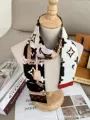 L Black Floral Red Trim P