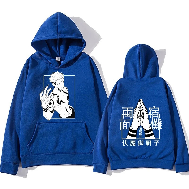 2024 Men Anime Primed Hoodies Tops Round Neck For Womens Fa