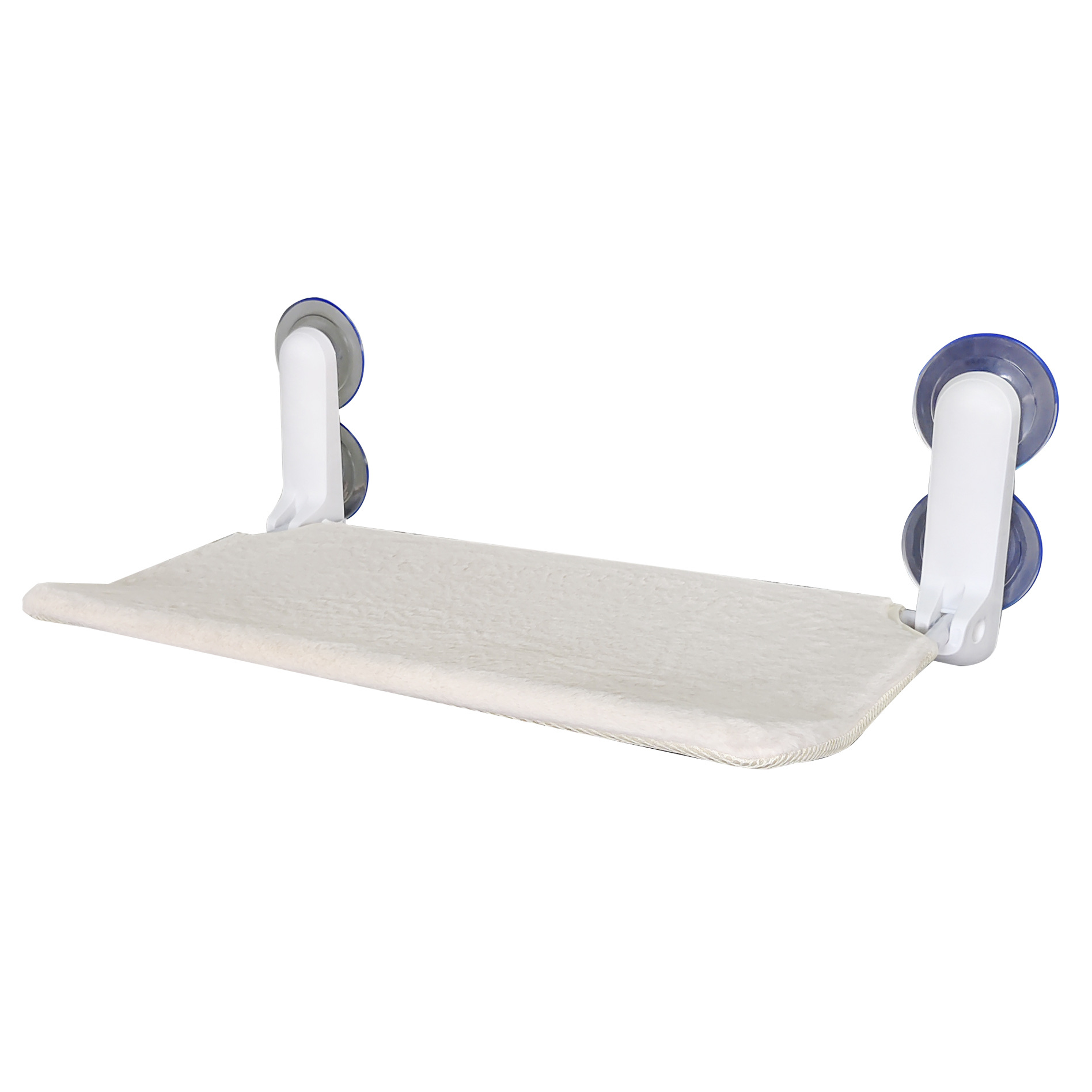 사계절 스타일 [한쪽은 베이지색 토끼털 + 한쪽은 그레이 메쉬]