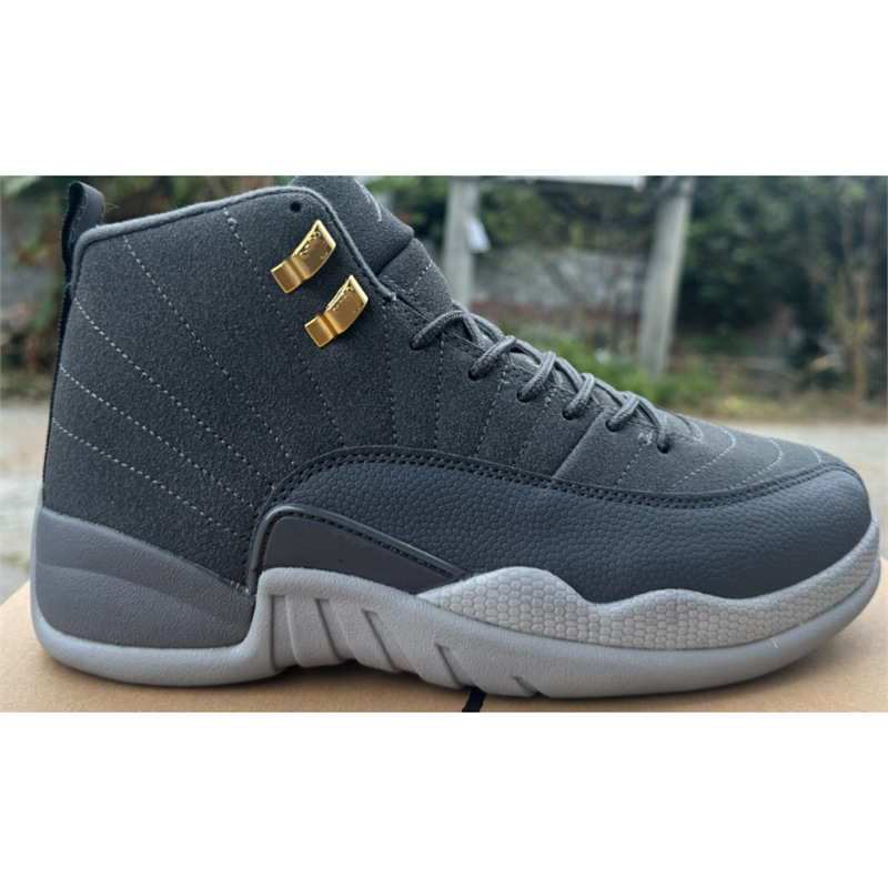 Comercio exterior Putian transfronterizo aj12 Chicago toro negro y blanco Gama azul negro y púrpura azul real Joe 12 zapatillas de baloncesto para hombres y mujeres