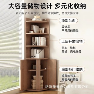 New Corner Triangle Bedroom Storage Rack Restaurant Corner Storage Side Cabinet Wall Triangle Cabinet Italian Corner Cabinet