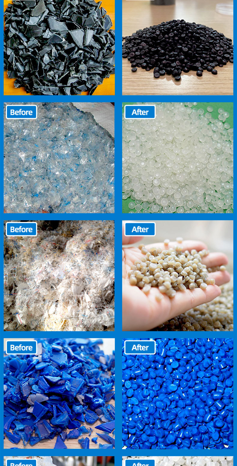 塑料回收破碎清洗/颗粒/造粒机生产线