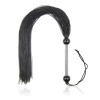 Black two beads plus plastic tube long rubber whip 51cm