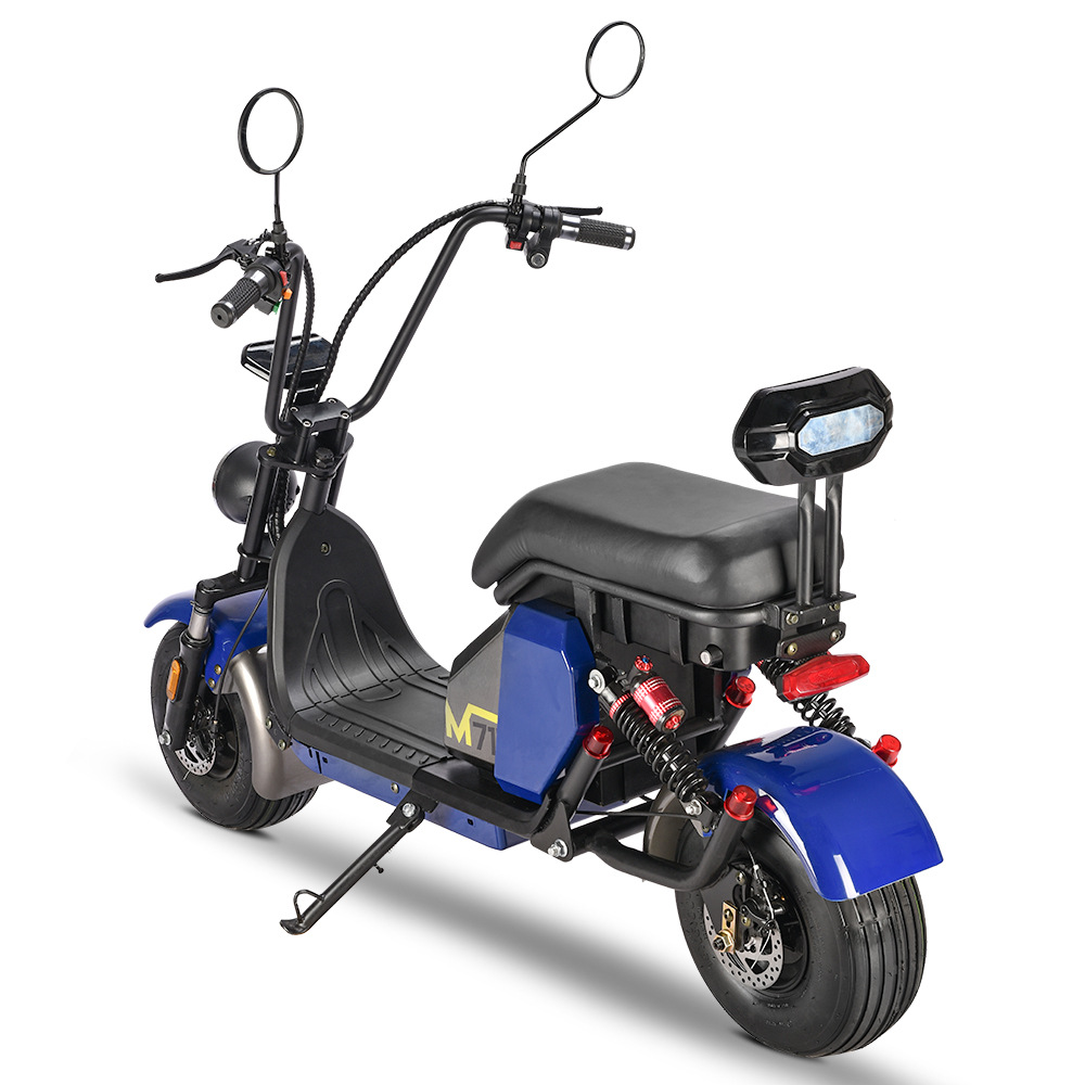 Motocicleta Eléctrica Harley, Scooter de Dos Ruedas, Vehículo Eléctrico con Batería de Litio para Adultos, Bicicleta Eléctrica, Scooter de Movilidad con Batería de Litio