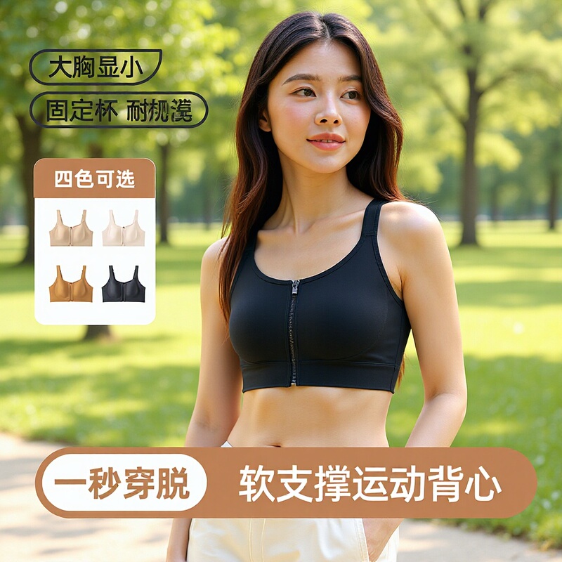 Large Bust Minimizing Front-Pull Bra for Women, Thin Style, Side Breast Reduction, Anti-Sagging, Full Cup, Seamless, Wireless Bra Large Bust Minimizing Front-Pull Bra for Women, Thin Style, Side Breast Reduction, Anti-Sagging, Full Cup, Seamless, Wireless Bra
