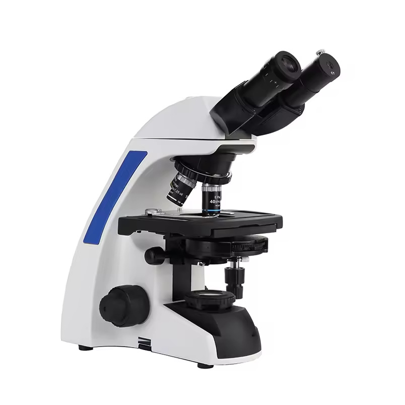 Microscopio óptico especial biológico de alta definición con pantalla de enseñanza experimental, instrumento de lupa, bacterias