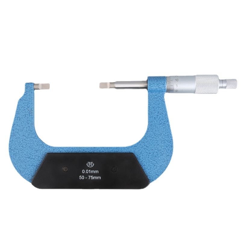 批发 青海量具青量叶片外径千分尺0-25 硬质合金外径千分尺A型现