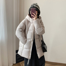 超好看冬季羽绒棉服女中长款外套2025新款小个子学生韩系棉衣袄冬