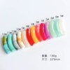 Multicoloured light bent pipe, beads, bracelet, accessory, wide color palette, wholesale