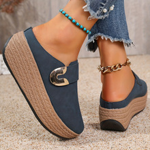 U 24473 Large size hollow toe cap slippers �����οհ�ͷ��Ь