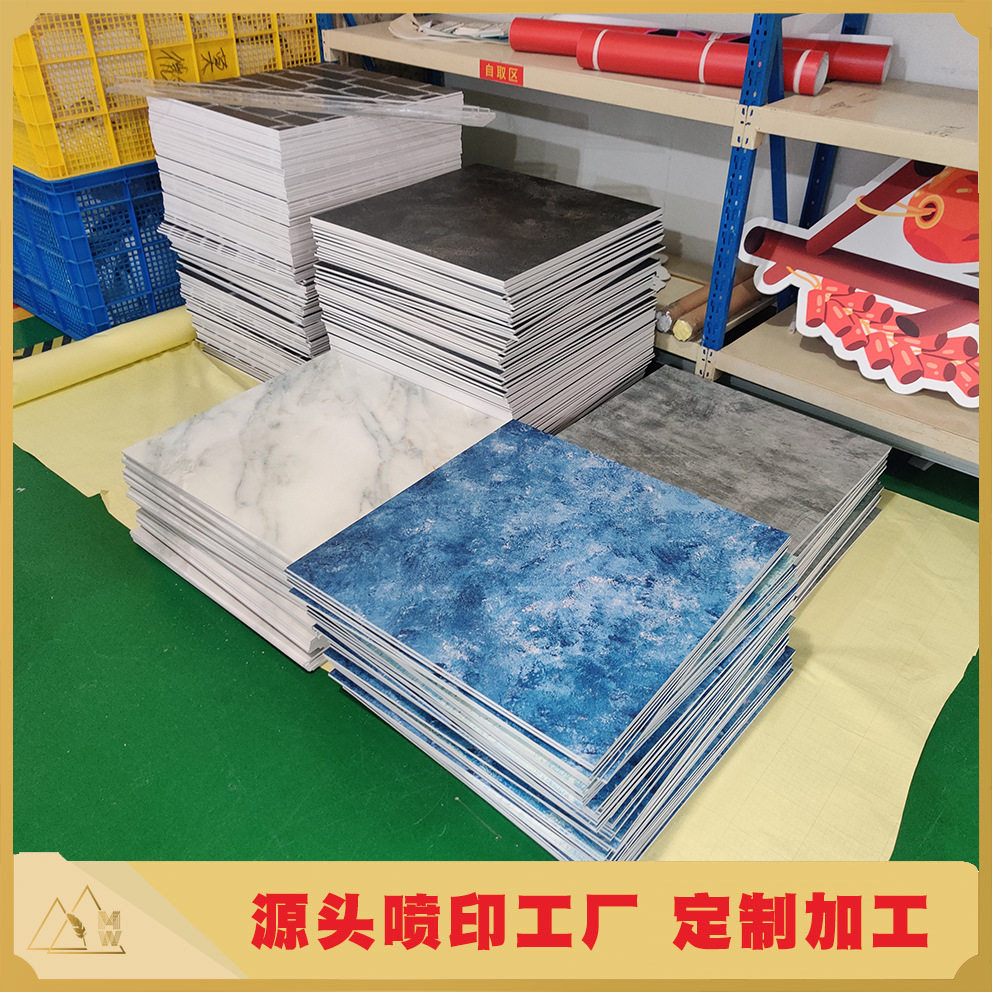 雪弗板丨高清高精度写真喷绘裱板 2-20mm高密度安迪板 PVC板直销