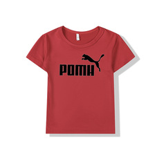 Cross-border AliExpress eBay hot-selling children's clothing for big kids trendy round neck top fashion personalized short-sleeve T-shirt