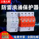 Shanghai People's Surge Protector 4p Power Lightning Protector Household 220V 2p Lightning Arrester Surge 8/20 Photovoltaic