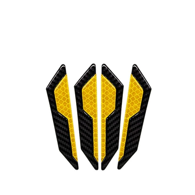 Other Automotive Exterior Supplies Door Body Carbon Fiber Pattern - outside-black-inside-yellow