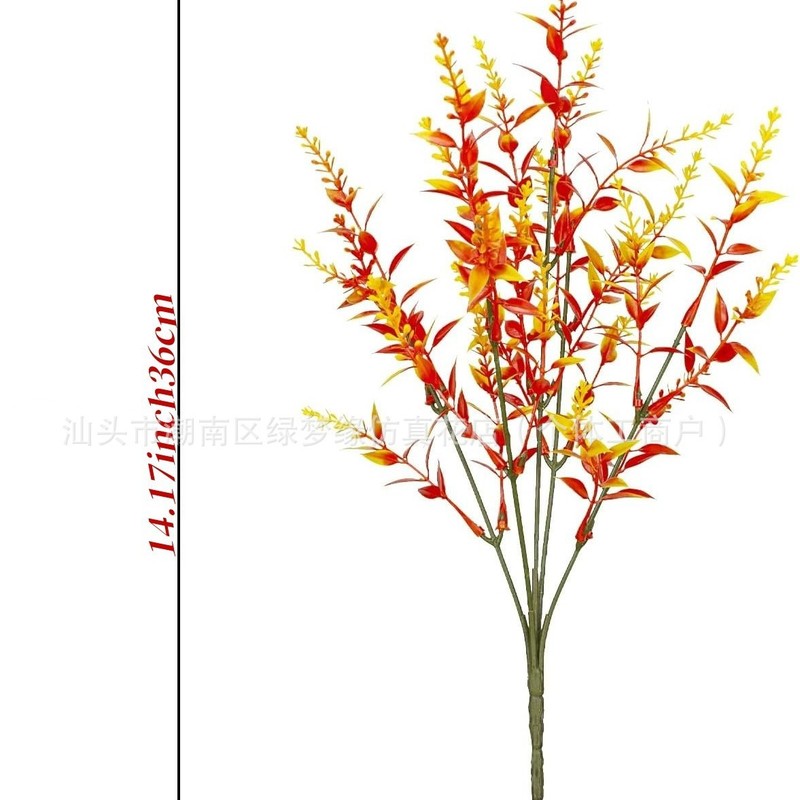 Amazon クロスボーダー秋の屋外シミュレーション花束植物プラスチック家の装飾結婚式の写真の小道具ホテル|undefined
