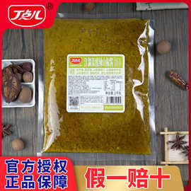 丁点儿四川泡椒酱江湖菜酸辣山椒酱商用川菜调味料鲜锅兔小龙虾料