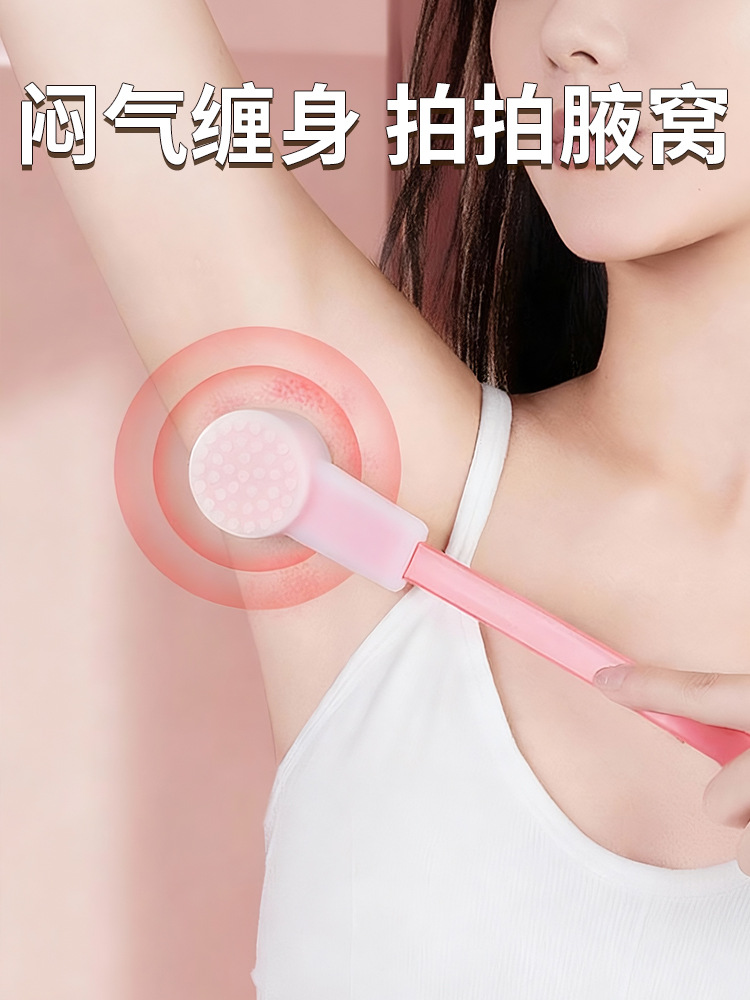 Tapping Board Physiotherapy Center Traditional Chinese Medicine Meridian Tapping Stick Health Massage Hammer Beauty Silicone Tapping Hammer Health Tapping Stick 4