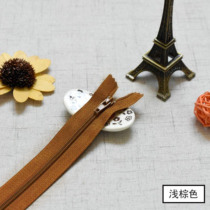 25cm No.3 ジッパー ナイロン ジッパー ヘッド パンツ クローズドテール ハンドメイド DIY ジッパー 衣類付属品 ジッパー|undefined