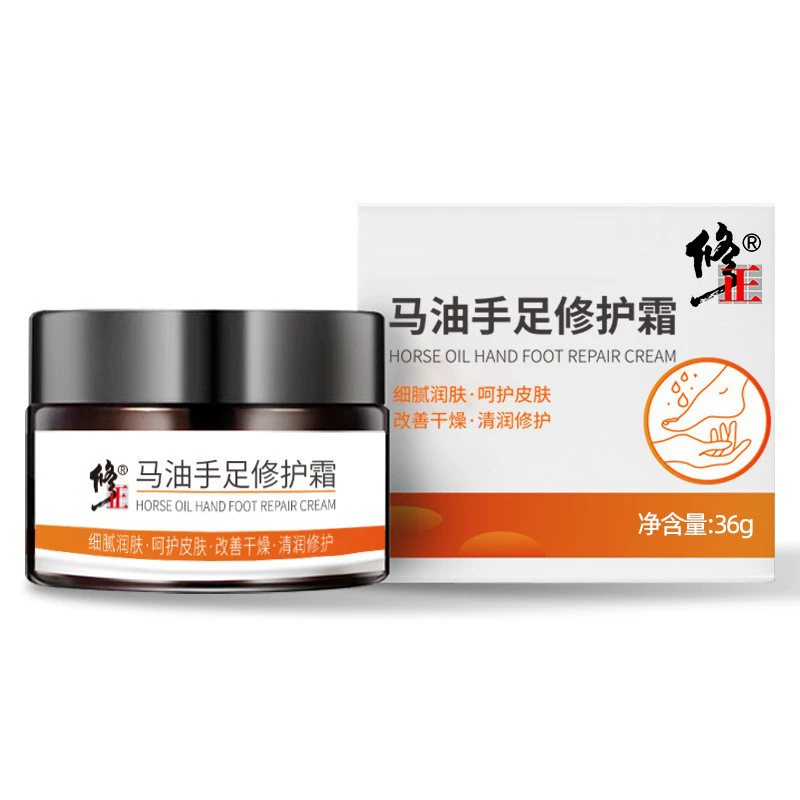 Исправлено конное масло для рук и ног Крем для ремонта рук и ног увлажняет обморожения