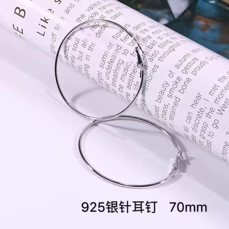 Серебряная игла, универсальные шпильки, аксессуар, образец серебра 925, простой и элегантный дизайн, инфлюенсер, оптом