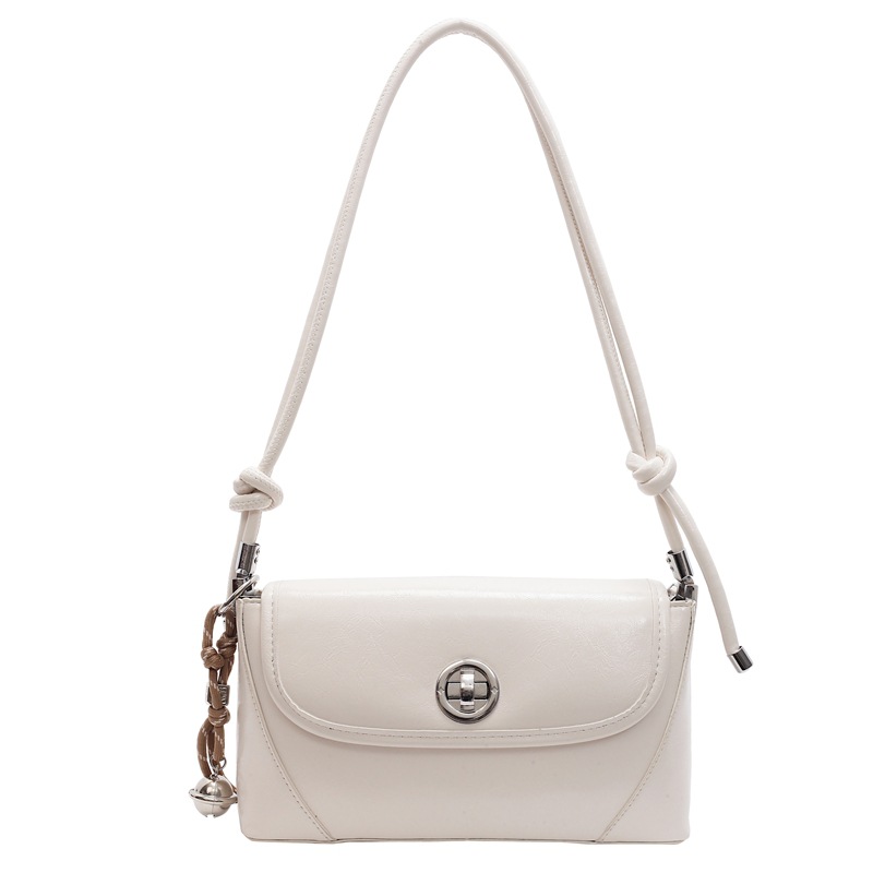 Bolsos debajo de las axilas de piel de cera retrógrada para mujeres 2025, nuevos bolsos de hombro de tendencia universal, bolsos de alta calidad coreanos.