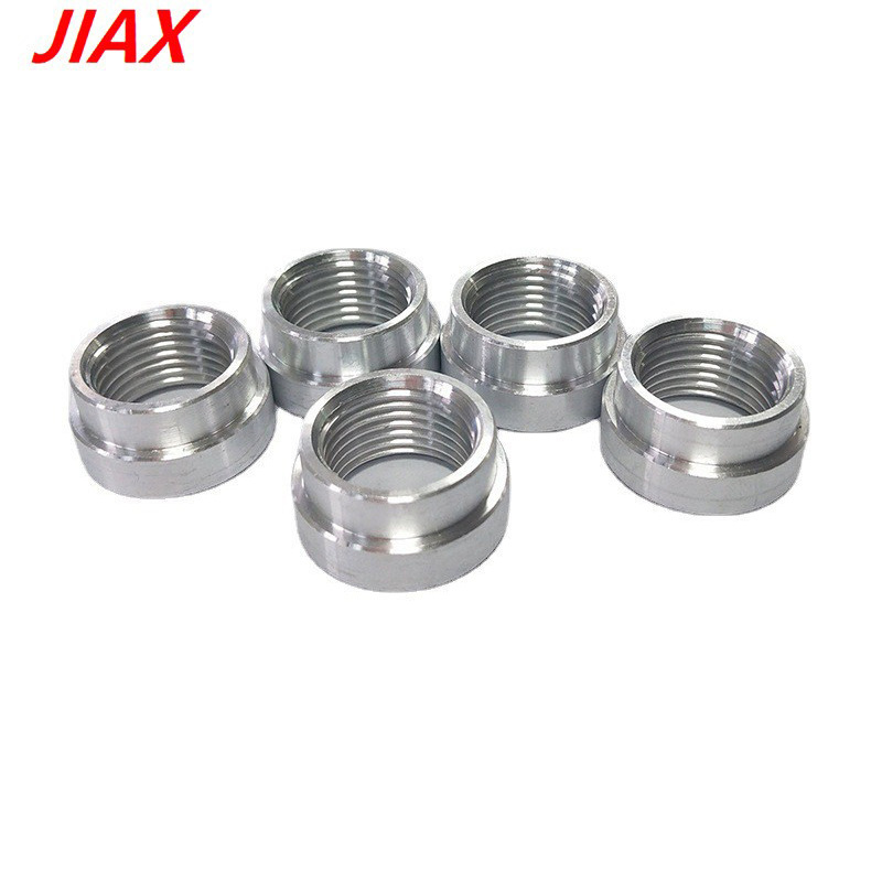 Piezas de automóvil 3/8 1/2 1/4NPT M16 M18 Tuerca de paso interno Tuerca de tubo de escape de aluminio Junta de soldadura Tornillo