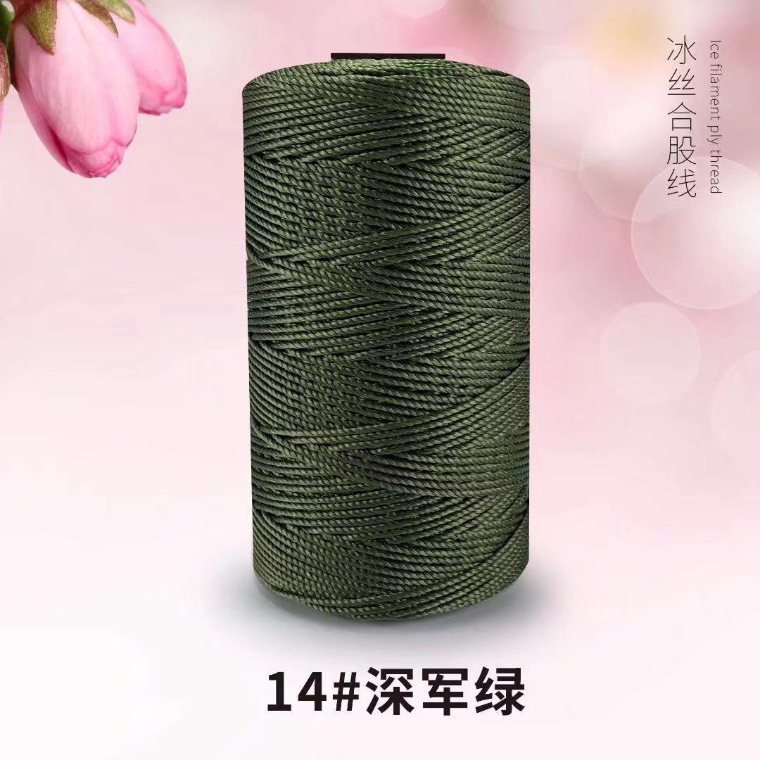 Hilo para Crochet de 3 Hebras de Nylon para Tejido a Mano