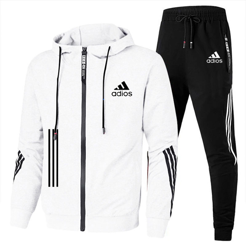 fashionable trend sports suit with zipper