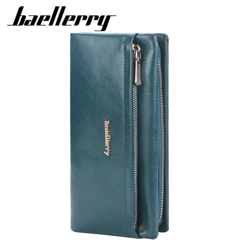 Baellerry new women's wallet long multi-card slot clutch bag fashion mobile phone wallet girls wallet